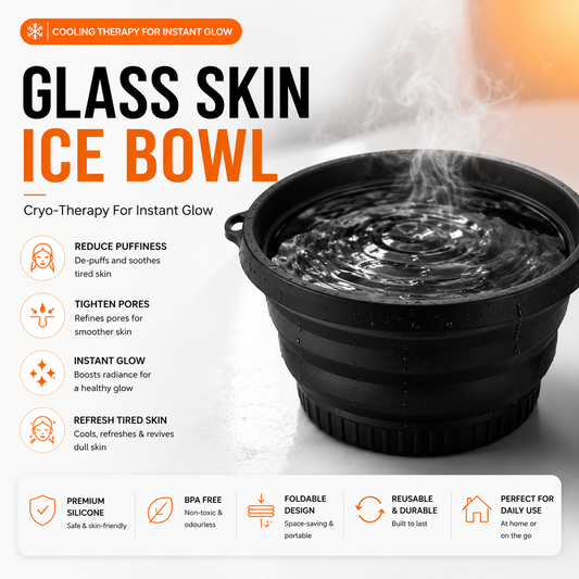 Glass Skin ice Bowl