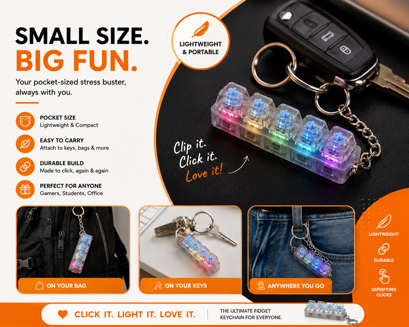 RGB Click Keychain™