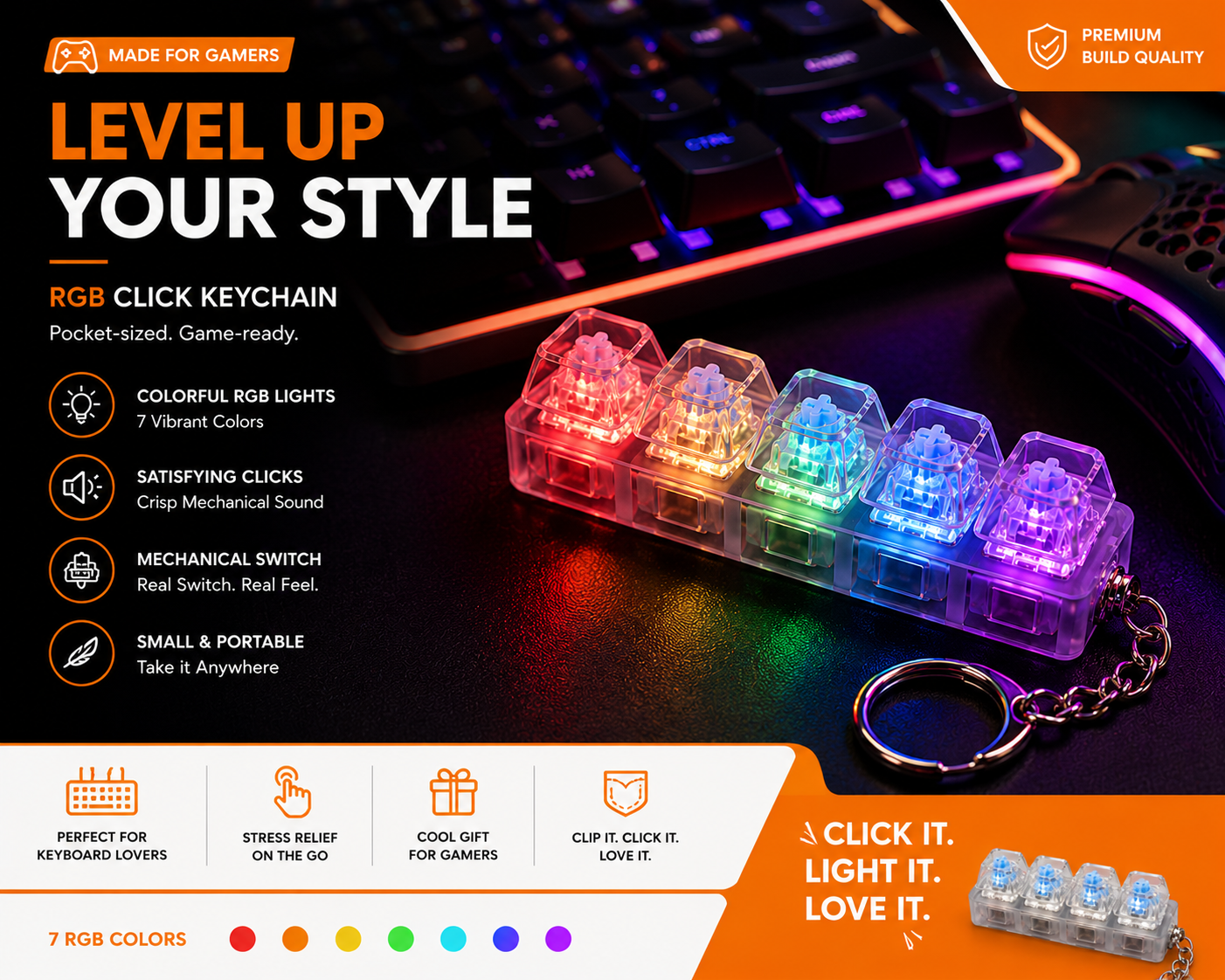 RGB Click Keychain™