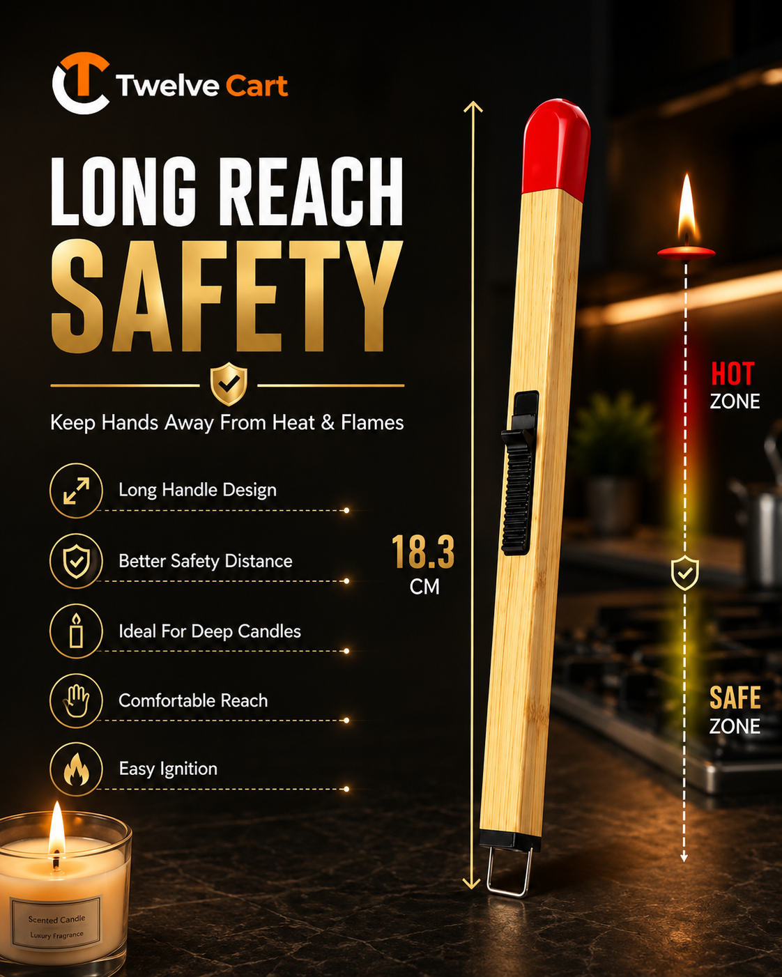 IgniteStick™ Premium Gas Lighter