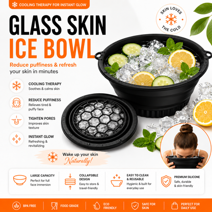 Glass Skin ice Bowl